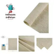 Aida Cloth Big Size 14 Count, Natural Oatmeal Cross Stitch Fabric, 60 inch by...