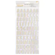 Vicki Boutin Where To Next Thickers Stickers 158 pack Alpha with Gold Foil*