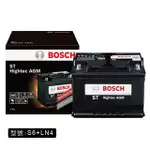 【BOSCH 博世】S6+LN4 AGM電瓶80A 汽車電瓶