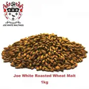 Joe White Roasted Wheat Malt 1kg Home Brew Stouts Malt Dark Beer Base Malt