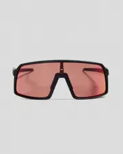 [Oakley] Oakley Men's Sutro Prizm Sunglasses in Mt Black W/Prizm Trail Torch One Size Mt Black W/Prizm Trail Torch
