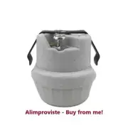 LEVITON Medium Base SNAP-IN PORCELAIN LAMPHOLDER Front Mount WHITE NEW 8875L