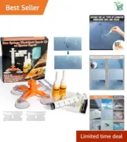 All-in-One Windshield Repair Kit - Fast, Effective Solution for Every Chip Type