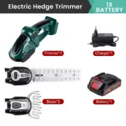 Handheld Rechargeable 24V Cutter Bush Cutter Machine Hedge Trimmer Home Use Tree