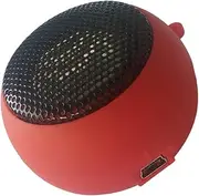 HONMEET USB Rechargeable Portable Wired Speaker with Aux Input Compact Design for Laptop Phone and Tablet Lightweight and Durable Sound