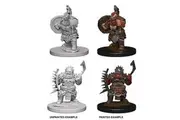 Pathfinder Deep Cuts Unpainted Miniatures: Dwarf Male Barbarian