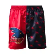 AFL Footy Team Mens Adults Satin Boxer Shorts Sleepwear Pyjamas