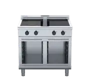 Waldorf 800 Series INL8400R3-CB - 900mm Electric Induction Cooktop Low Back Version - Cabinet Base