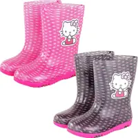 在飛比找momo購物網優惠-【TDL】台灣製凱蒂貓HELLO KITTY兒童雨鞋兒童雨靴