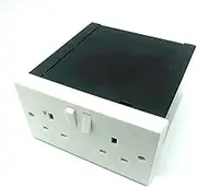 Cabinet Safes Double Plug Socket Security Secret Hidden Stash Culvert Diversion Product Equipped Screws And A Small Key Gun Safes