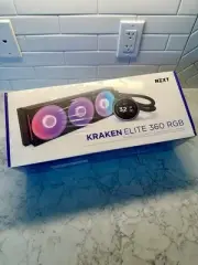 NZXT Kraken Elite 360 RGB 2024 - AIO CPU Liquid Cooler - NEW FACTORY SEALED