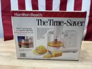 Vintage Hamilton Beach Food Processor 702R The Time Saver New Old Stock Sealed