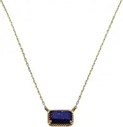 Stellar.J(ステラ.ジェイ) Octagon Cut Pendant in 10k Yellow Gold