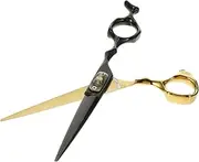 FRCOLOR 1Pc Professional Hair Cutting Scissors Durable Barber Scissors for All Hair Types Easy to Use Hairdressing Tools for Home and Salon Use