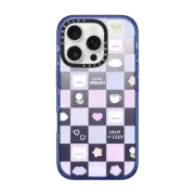 iPhone 16 Pro Impact Case MagSafe Compatible mochi checkers by sleepydaze