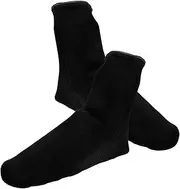 [Kisangel] Diving Socks Boots Ski Socks Water Shoes Socks Men Safety Shoes Men Socks Running Socks Thermal Socks Warm Socks for Men Sock for Swim Warmth Socks for Diving Black Neoprene