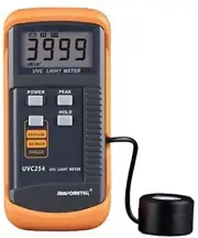 UVC Light Meter Short-wave UV Light Meter with Wavelength Coverage 248nm～262nm