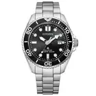 Citizen Promaster eco-drive analog solar radio metal watch BN0261-51E