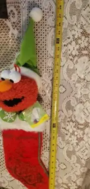 KURT S. ADLER**ELMO** SESAME STREET CHRISTMANS STOCKING 28"-- 2010 NWT *READ*