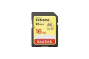 SanDisk Extreme 16GB SDHC 90MB/S Class 10 SD Camera Memory TF Card DSLR 4K UHD