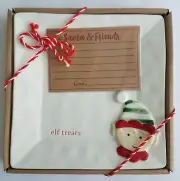 New Mud Pie ELF Snack Plate Dish Tray