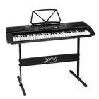 Alpha 61 Keys Electronic Piano Keyboard Digital Electric Stand Beginner NEW AU