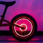 Bicycle Wheel Light Smart 12 Led Flash Light Warning Light Balance Bike Light Vibration Sensing Li
