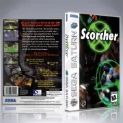 Sega Saturn Custom Case - NO GAME - Scorcher