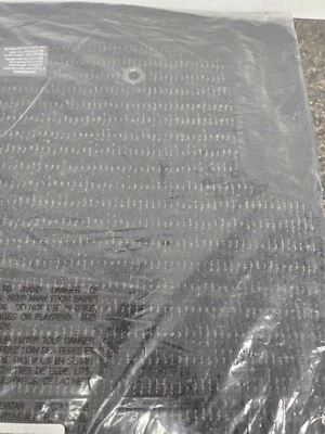 SUBARU FORESTER FLOORMAT SET-SET OF 4-NEW--FACTORY SEALED-BLACK W/GRAY WEAVING
