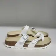 Birkenstock Mayari Sandal White Womens Size 8 Regular Fit