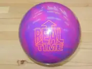 NIB 14# Ebonite Real Time Bowling Ball - 14.2/4-5" Pin/3.10oz TW