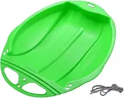 Ronyme Snow Sled Sledge Sand Sliding Sled, Downhill Sled Snow Luge for Boys, Girls, Kids, Children