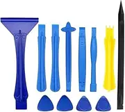 Shengsenfu Electronic Open Pry Tool Repair Kit Nylon Pry and Anti-Static Tweezers, Suitable for Mobile Phones, iPhone, Laptop Battery Pry, Tablet and More Reusable Removal Repair Opening Tool