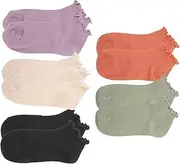[BESPORTBLE] Women's Cotton Socks Breathable and Fashionable Lace Socks