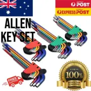Allen Key Set L Wrench Kit For Allen Screw 9PCS Long Arm Hex Key Set 1.5mm- 10mm