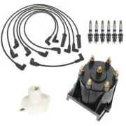 ACDelco Ignition Kit Distributor Rotor Cap Wire Spark Plugs for S10 V6 VIN Z