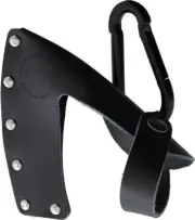 Woox Volante Axe Blade Sheath Black Leather Construction - BU.SHT004.01