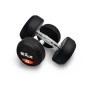 25lbs x 2 Commercial Grade Rubber Coated Cast Iron Dumbbell Hand Weight