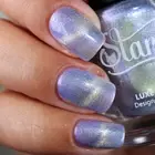 Starrily Atomic Clock - Blue Purple Shimmer Silver Magnetic Effect Nail Polish