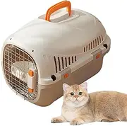 Pet Transport Box, Portable Cat Cage, Car Transport Carry Cage, Washable Travel Carrier for Pets, Portable, Stress- Transport Box for Cats, Robust, Removable Cat Bag