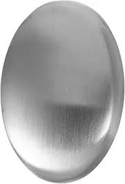 BESTOYARD Stainless Steel Soap Bar for Odor Removal Kitchen Gadget for Hand Washing Portable Odor Absorber for Fish Garlic and Onion Dishwasher Safe and Easy to Clean
