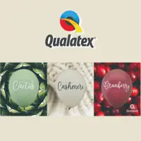在飛比找蝦皮購物優惠-美國Qualatex  9吋標準色乳膠氣球 氣球 空飄氣球 