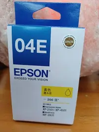 在飛比找Yahoo!奇摩拍賣優惠-☆呈運☆EPSON T04E450 原廠04E黃色EPSON