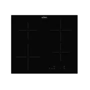 Chef 60cm 4 Zone Induction Cooktop - Black