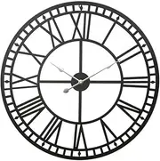 Artiss Wall Clock Extra Large 3D Modern Silent No Ticking Movements Home Office Decor Digital Room Alarm Clocks Décor Living Bedroom Vintage Retro Metal Design