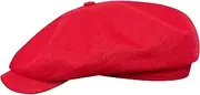 [Sterkowski] Rowdy Model | 100% Linen Flat Cap for Men and Women | Light and Airy Summer Flat Cap