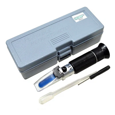 HQRP Sugar Refractometer Brix & Beer Sugar Wine Seasoning Tester Sg 0-32%