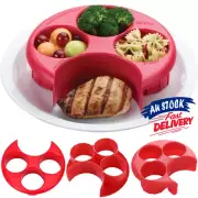 Meal Measure Plate New Control Plate Slimming Portion Perfect - Diet Weightloss