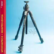 Manfrotto MT055XPRO3 Aluminum Tripod with MHXPRO-BHQ6 XPRO Ball Head