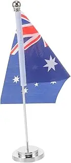 GETAJGHSD Aussie Australia Australian Flag Verified Australian Flag Mini Table Flag for Diy Decor